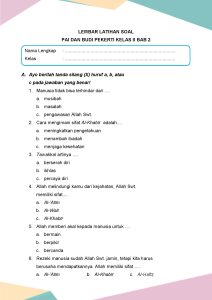 Pendidikan Agama Islam dan Budi Pekerti 2 Archives - Page 3 of 5