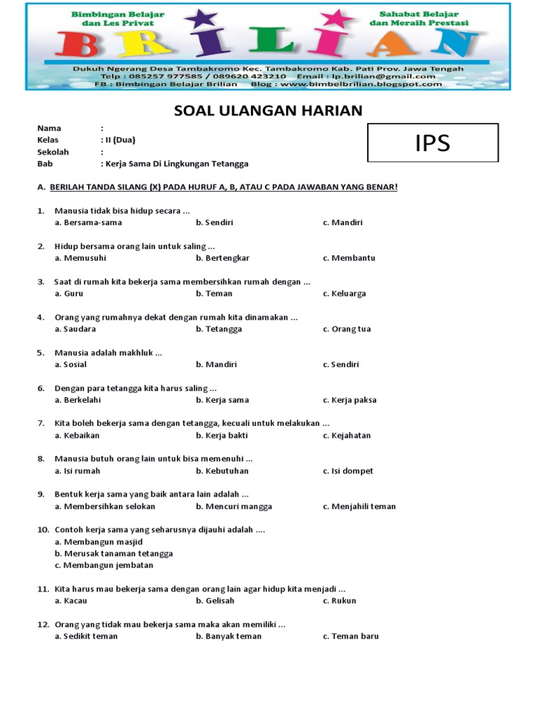 5 Contoh Soal IPS Kelas 8 Semester 2 Bab 4 yang Sering Muncul di Ujian 2026