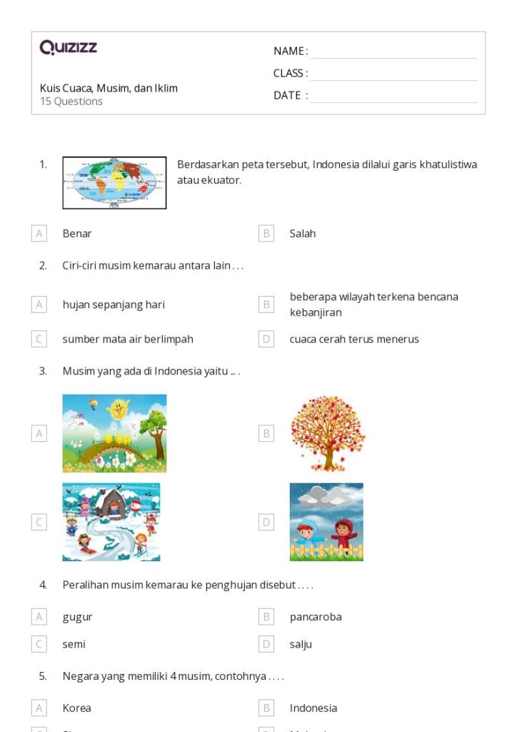 5 Contoh Soal Kelas 3 SD Iklim Surat Terbaru 2026 yang Sering Keluar Saat Ujian Sekolah 5 Contoh Soal Kelas 3 SD Iklim Surat Terbaru 2026 yang Sering Keluar Saat Ujian Sekolah