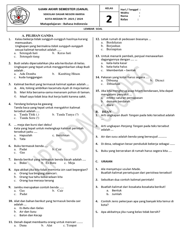 5 Fakta Penting Analisis Soal Tema Kelas 4 Semester Ganjil yang Wajib Guru Tahu 5 Fakta Penting Analisis Soal Tema Kelas 4 Semester Ganjil yang Wajib Guru Tahu