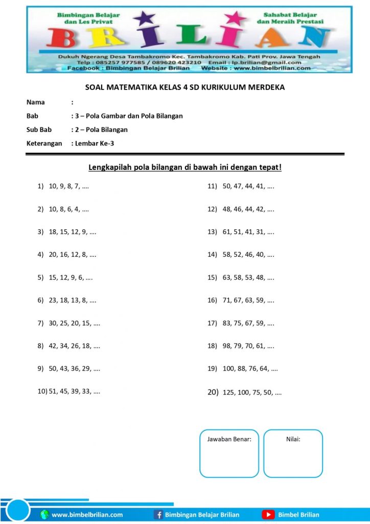 7 Contoh Soal Kelas 4 SD Semester 2 yang Wajib Dikuasai Sebelum Ujian Tiba