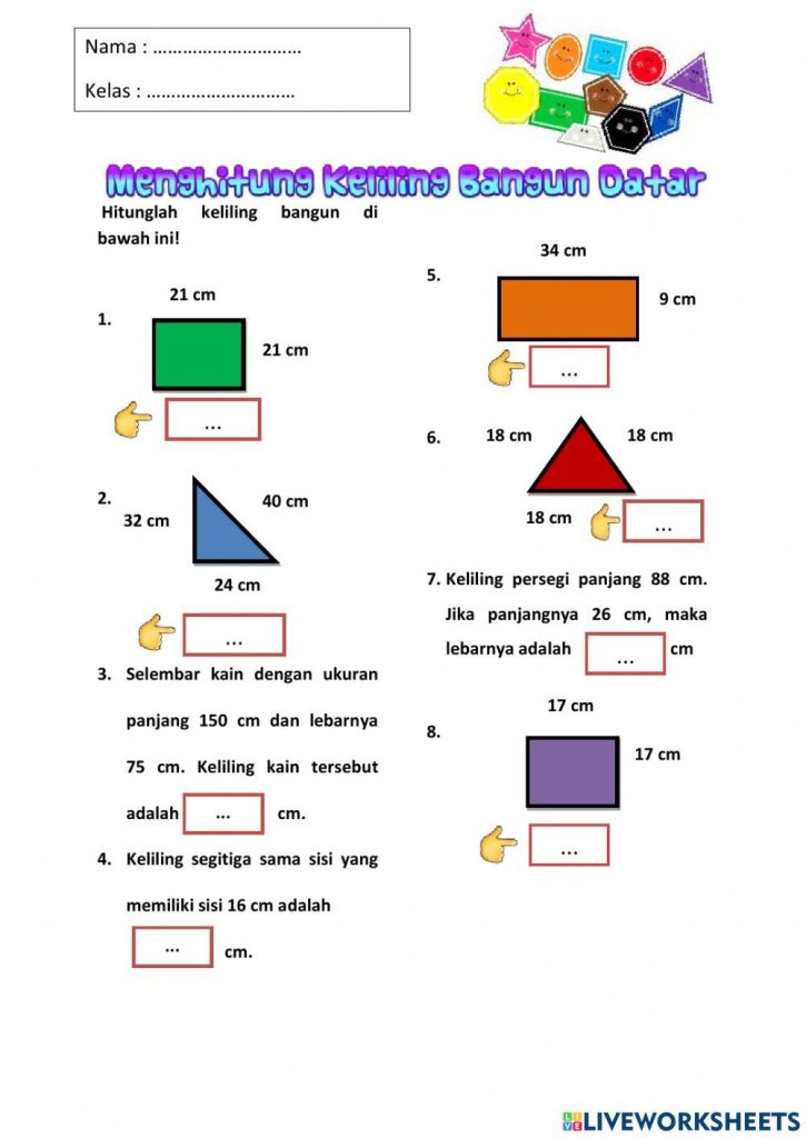 7 Rahasia Cepat Pahami Contoh Soal Kelas 3 SD Matematika Bab Bangun Datar Agar Nilai Bagus