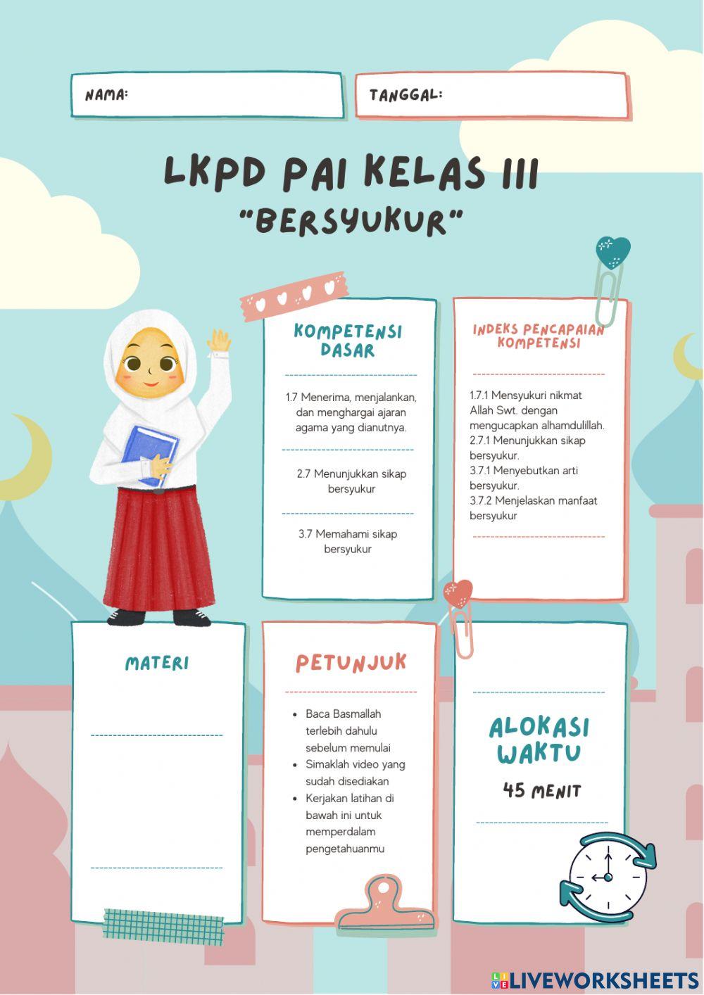 Menguasai Bab 1 PAI Kelas 3 SD Kurikulum 2013 Panduan Lengkap Soal dan Menguasai Bab 1 PAI Kelas 3 SD Kurikulum 2013 Panduan Lengkap Soal dan