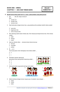 contoh soal uts mi kelas 3 semester 2