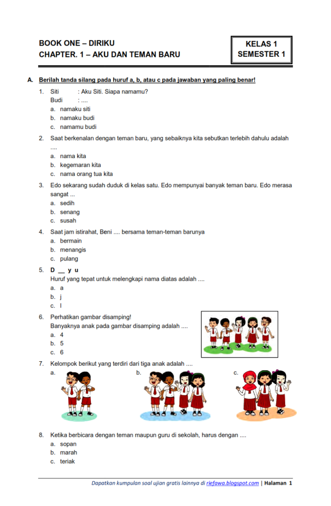 Contoh Soal BTA Kelas 3 MI Semester 2 Ternyata Punya Pola Rahasia Ini, Wajib Tahu Sebelum Terlambat Contoh Soal BTA Kelas 3 MI Semester 2 Ternyata Punya Pola Rahasia Ini, Wajib Tahu Sebelum Terlambat