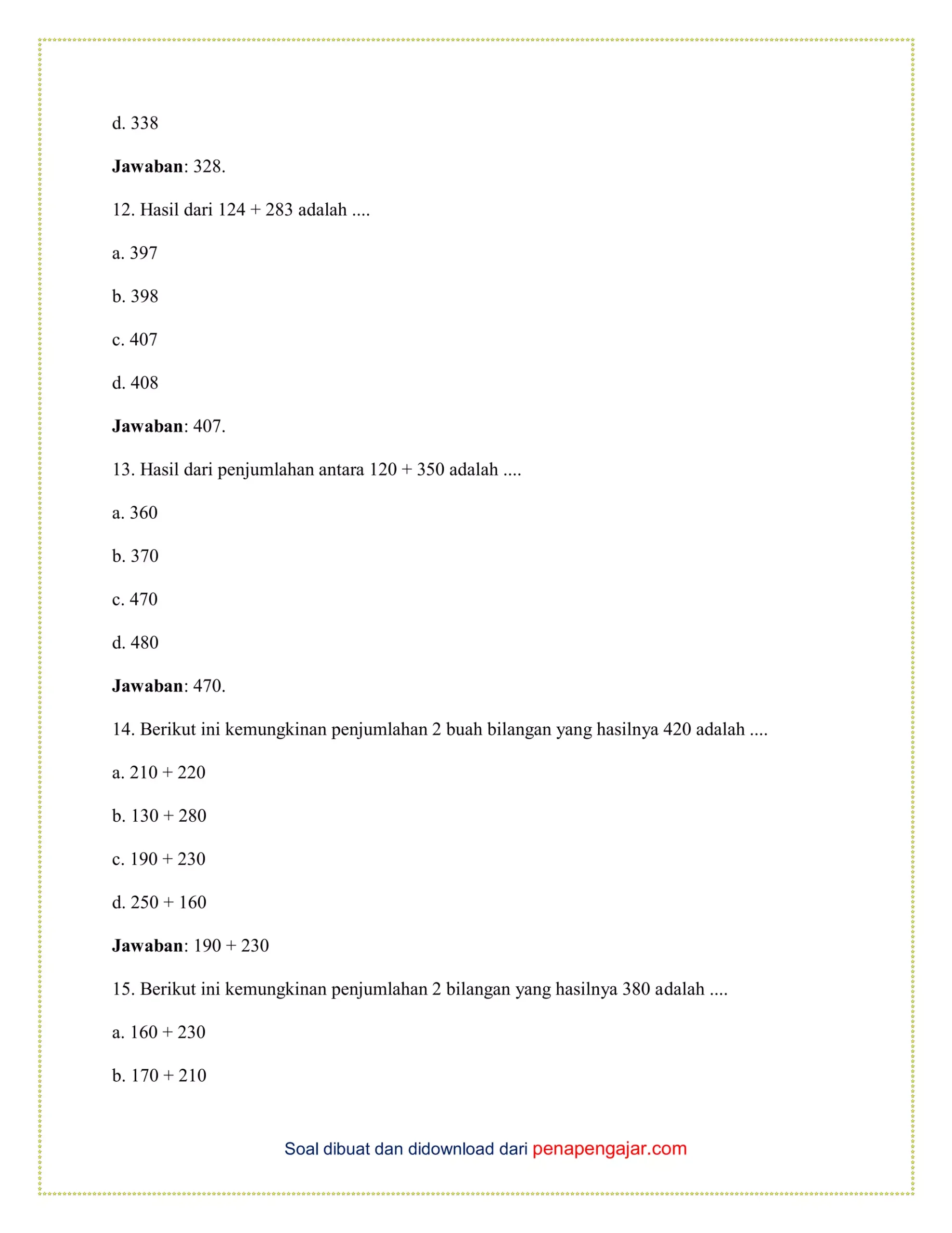Wajib Tahu! Bocoran Contoh Soal Tematik 4 Kelas 3 Agar Nilai Ujian Langsung Melejit Wajib Tahu! Bocoran Contoh Soal Tematik 4 Kelas 3 Agar Nilai Ujian Langsung Melejit